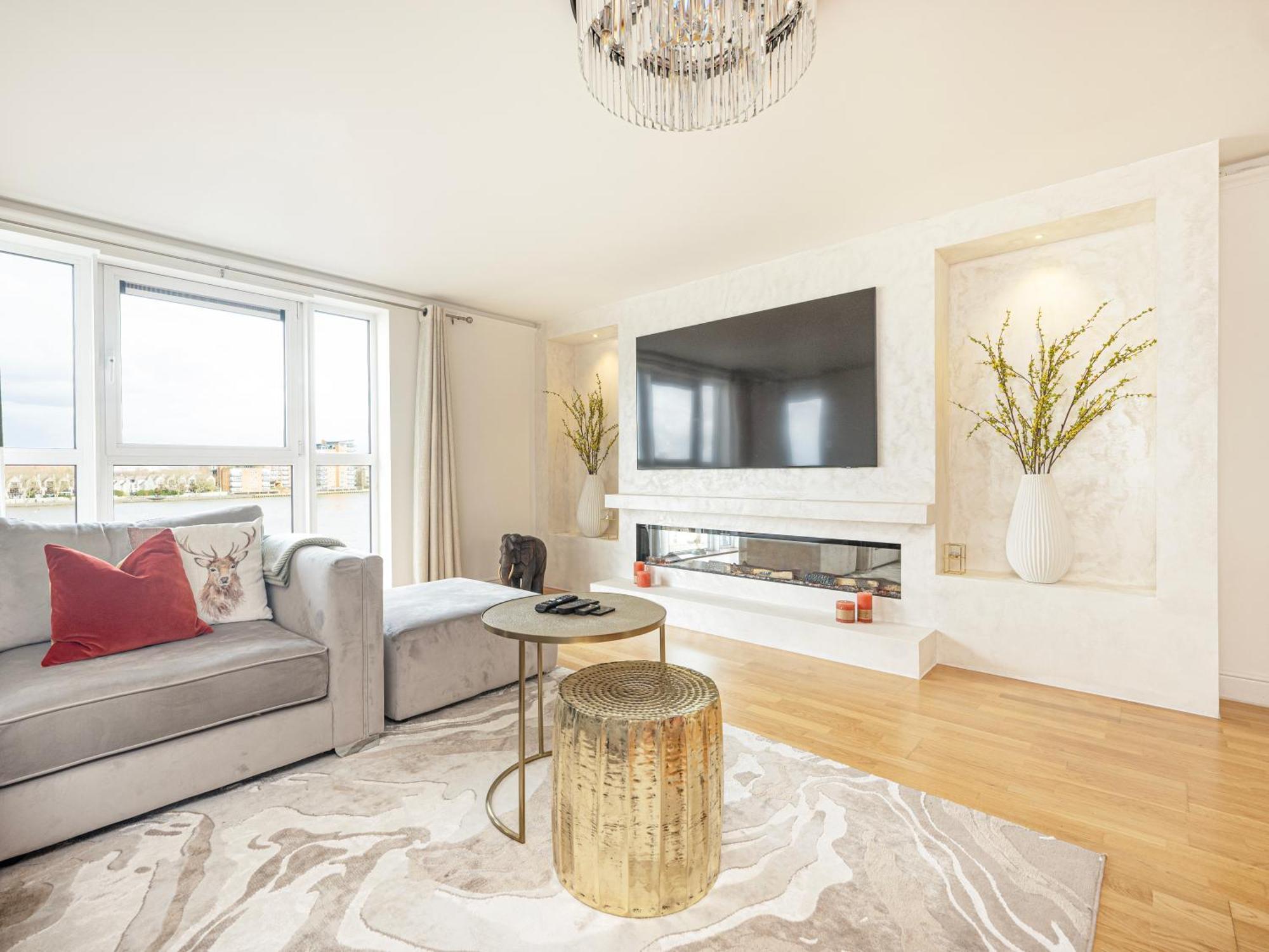 The View Greenwich - Luxury River Thames Apartment London Luaran gambar