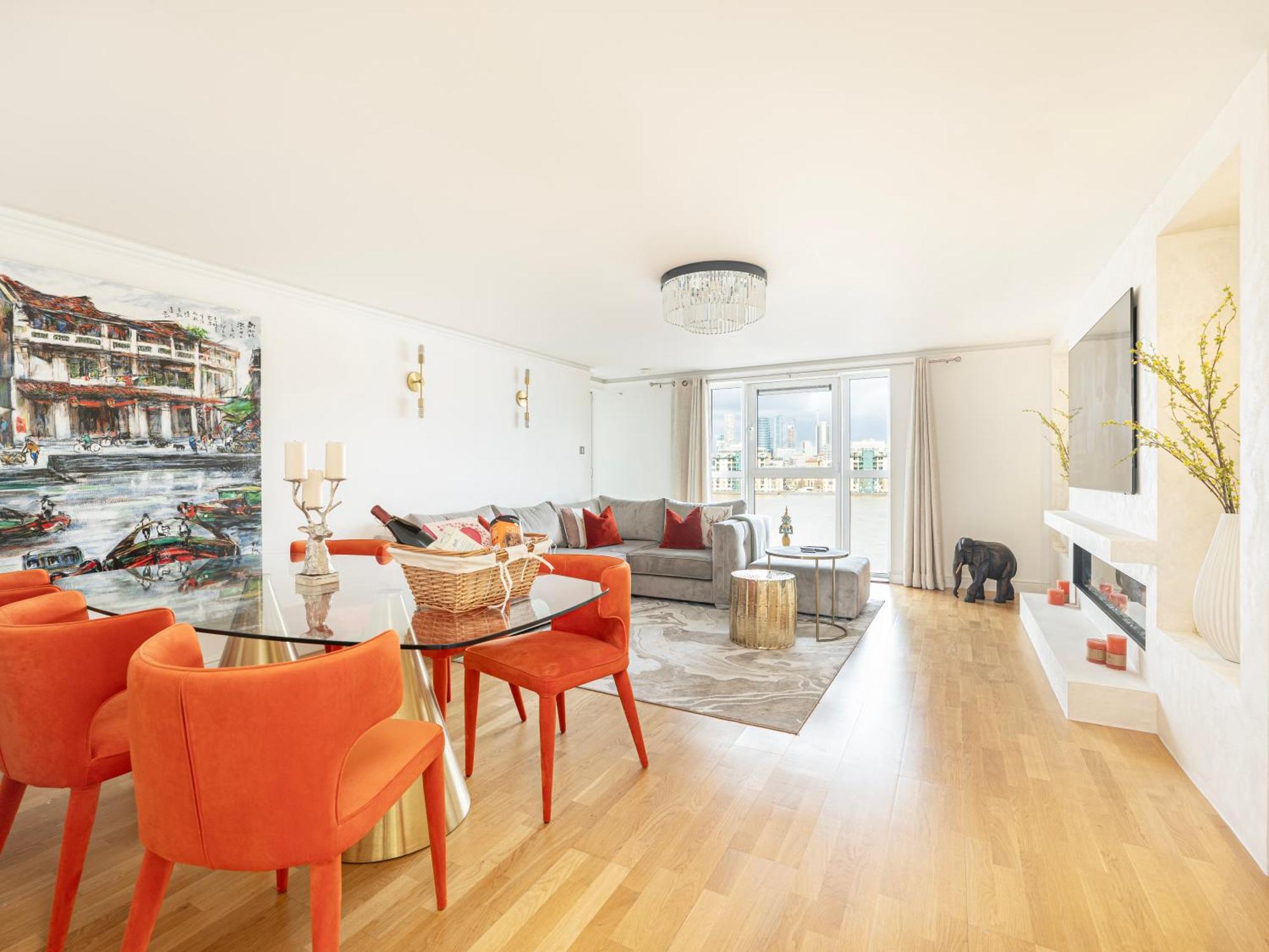 The View Greenwich - Luxury River Thames Apartment London Luaran gambar
