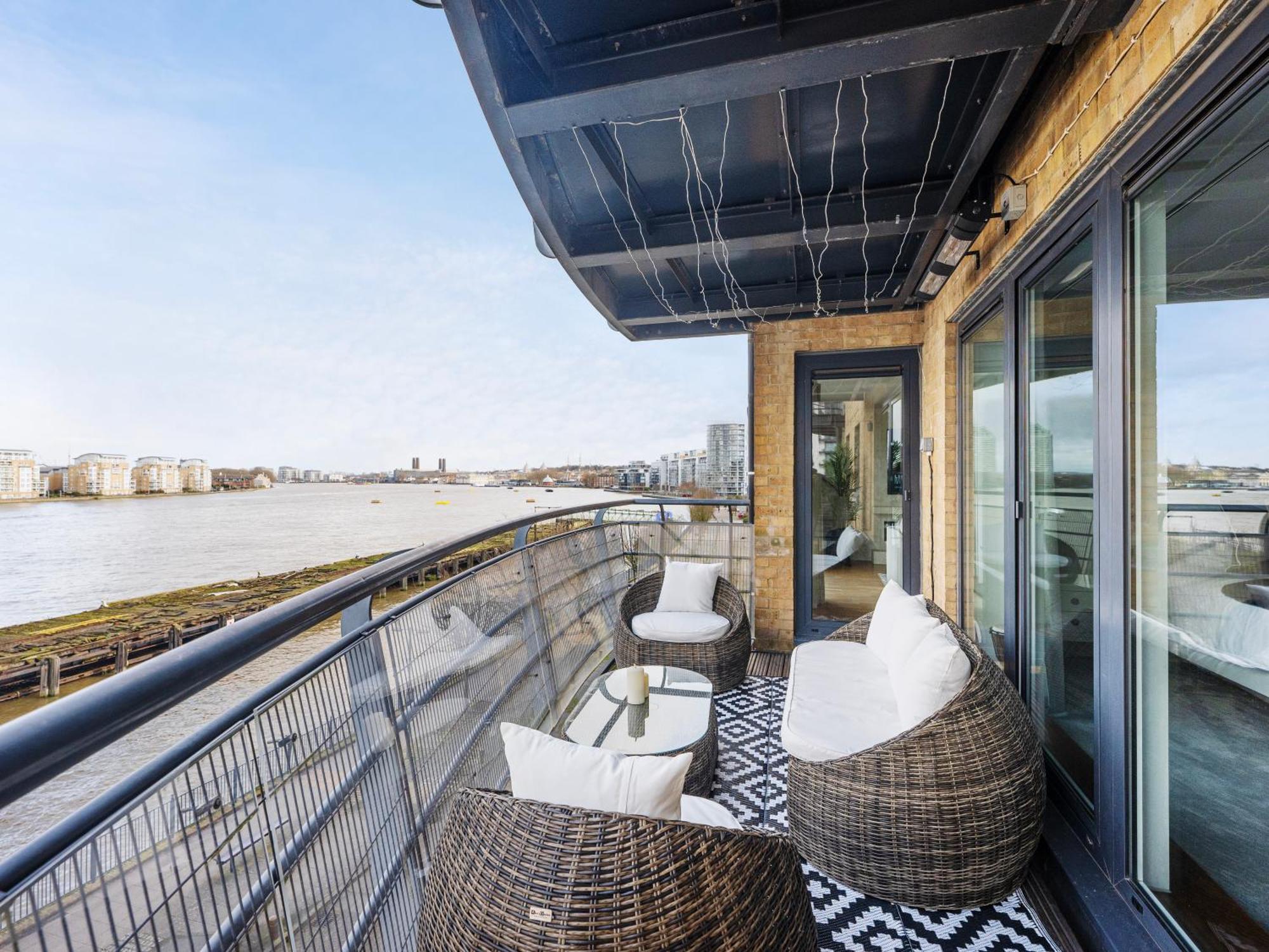 The View Greenwich - Luxury River Thames Apartment London Luaran gambar